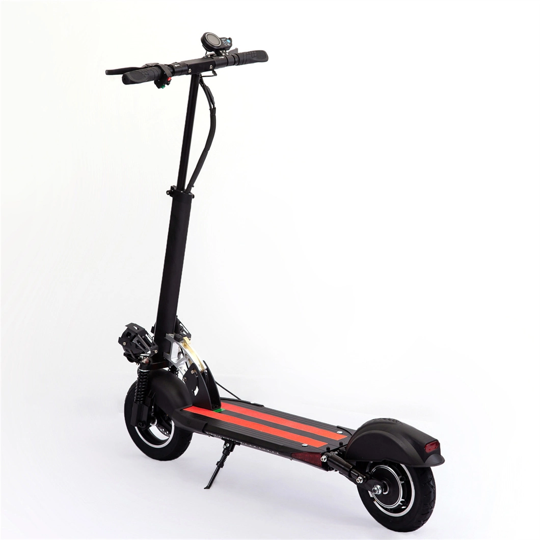 Portable Folding Mini Bike Front and Rear Shock Absorption Adult Double Lamp Electric Scooter